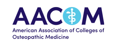 AACOM, the American Association of Colleges of Osteopathic Medicine, logo