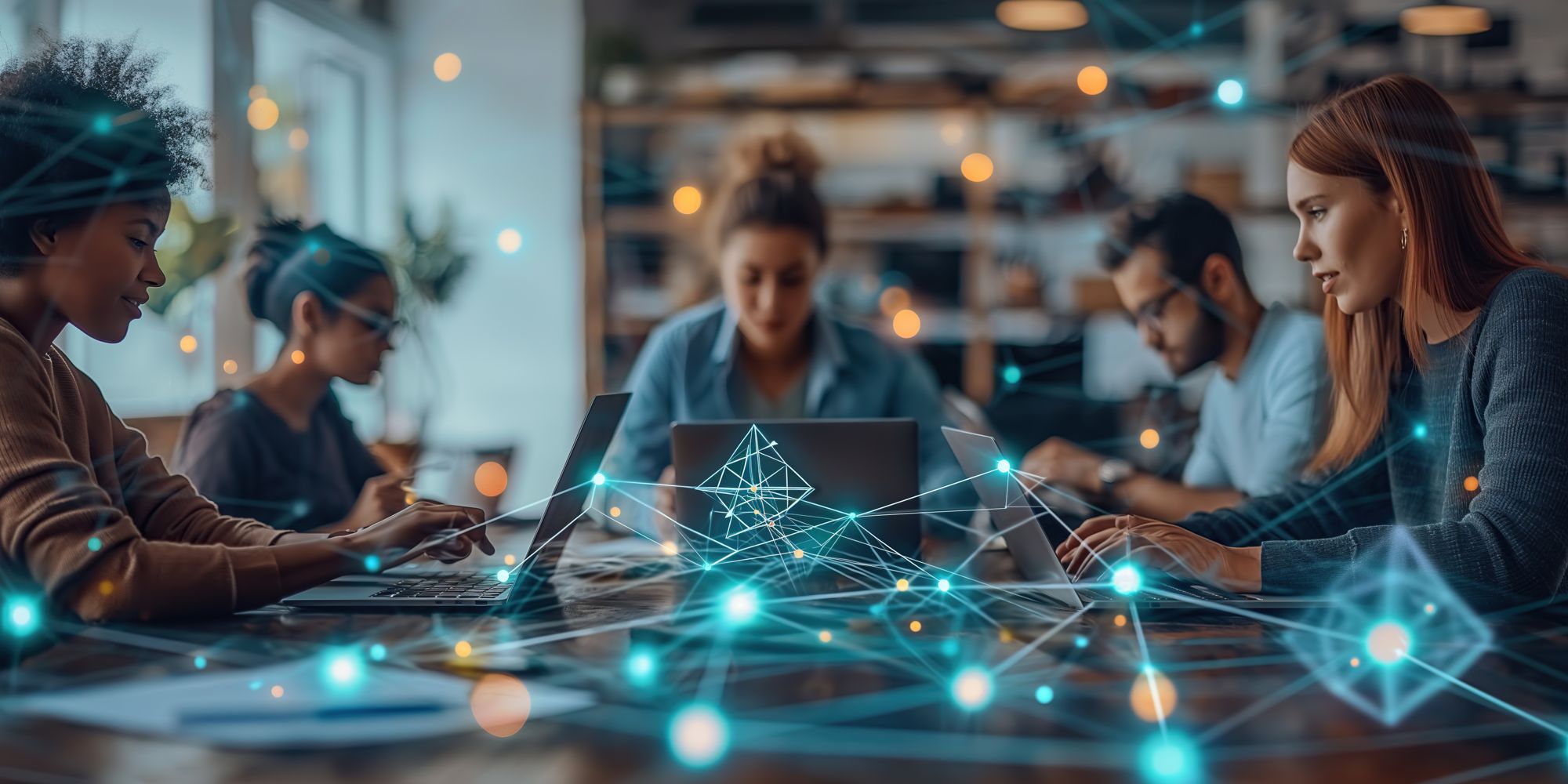 Team working together