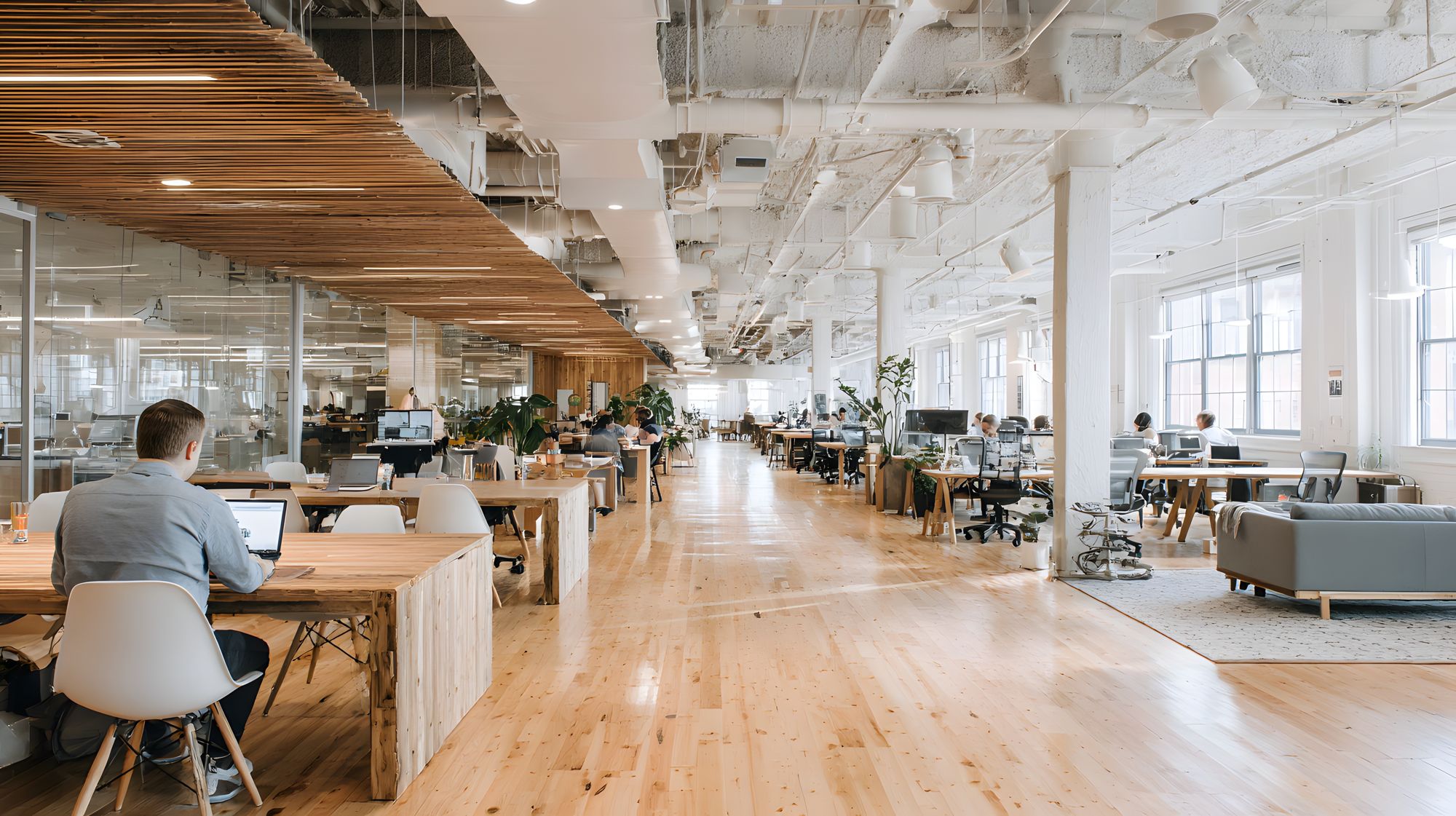 Modern open-plan office